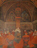Lucretia Borgia Reigns in the Vatican in the Absence of the Pope Alexander VI
