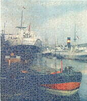 Liverpool Dock Scene
