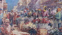 13. "Flower Parade" in Adderley Street, Cape Town. The (150-piece)